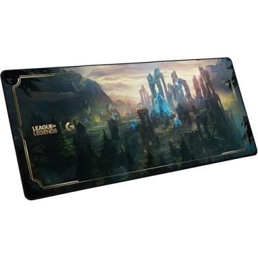 Imagem de Mouse Pad Extra Grande de Tecido Logitech G840 para Jogos de Baixo DPI - Edição Especial League of Legends