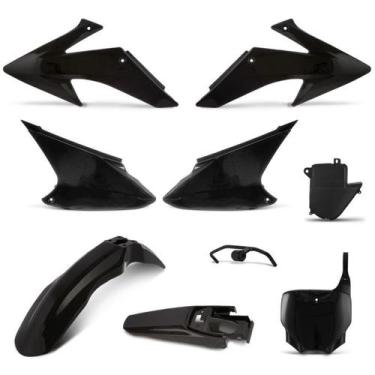 Imagem de Kit Plástico Crf 230 2008 À 2015 + Number Plate - PRO TORK, PRETO, Úni
