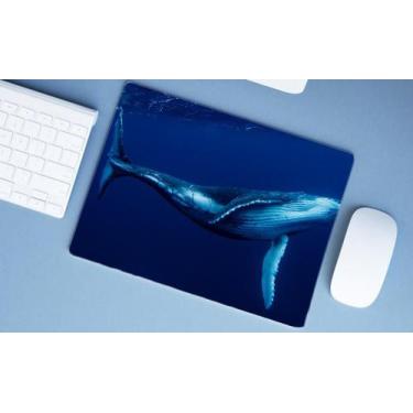 Imagem de Mouse Pad Emborrachado Personalizado Praia Mar Oceano Peixe, 40 x 30 -