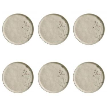 Imagem de Conjunto de Pratos de Sobremesa 06 Peças Bio Campestre Porto Brasil, C