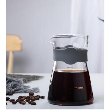 Imagem de Jarra Vidro Borossilicato Chá Água Café 300ml Barista - RALEO