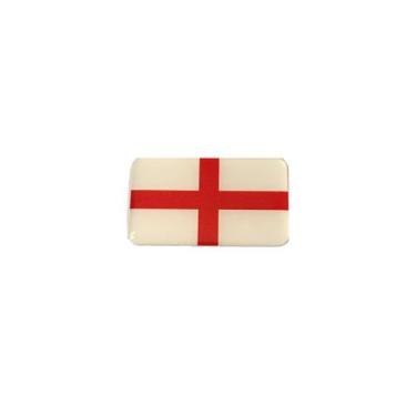 Imagem de Adesivo resinado da bandeira da Inglaterra 5x3 cm - Mundo Das Bandeira