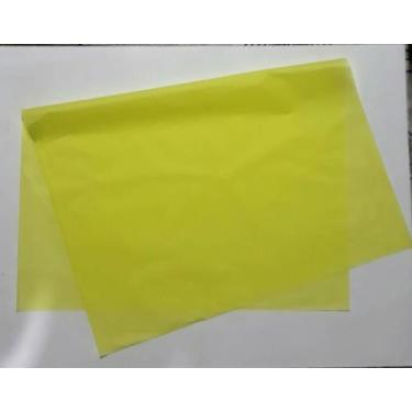 Imagem de Papel de seda 50x70 amarelo médio ac74 - pacote com 100 folhas - ART C