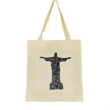 Imagem de Bolsa Ecobag 100% algodão CRISTO SÍMBOLOS - CARIOCA MAIS