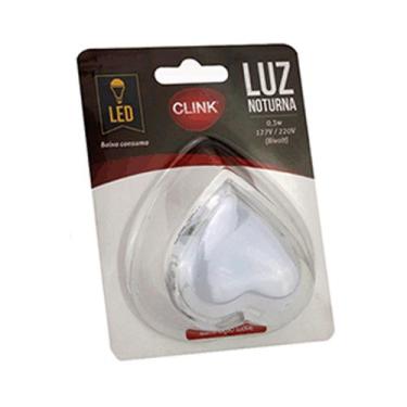 Imagem de Luz Noturna Led Coração Para Tomada Quarto Bebê Corredor - Clink, Bivo