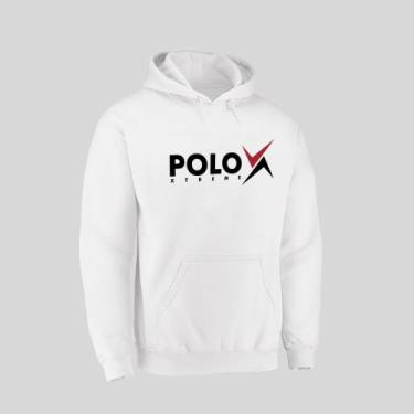 Imagem de Moletom Blusão de Frio com Capuz e bolso Polo Xtreme Flanelado com Cap