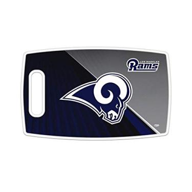 Imagem de Tábua de corte grande Sports Vault NFL Los Angeles Rams, 36,8 cm x 23 cm