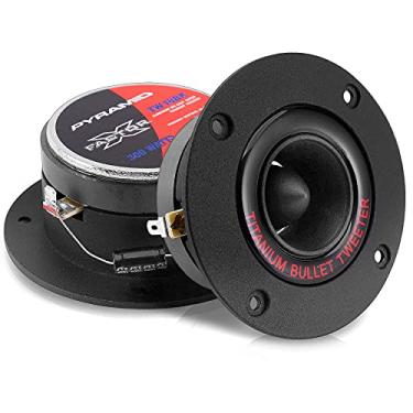 Imagem de Pyramid 3,25 polegadas 300 Watt Alumínio fundido Super Titanium Tweeter, BLACK/RED