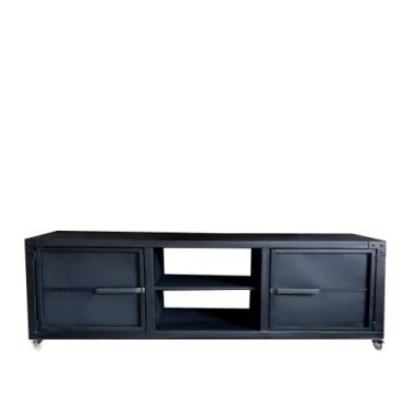 Imagem de Rack Para Tv Queens - Estilo Industrial Em Ferro - Seu Bento Mobilia, 