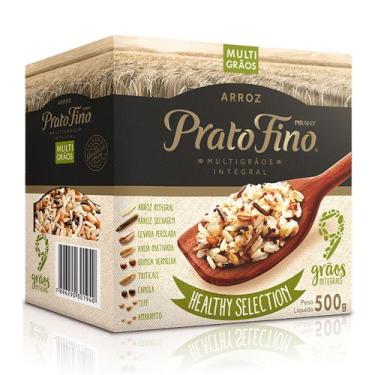 Imagem de Arroz Multigrãos Healthy Selection Prato Fino Pirahy 500g