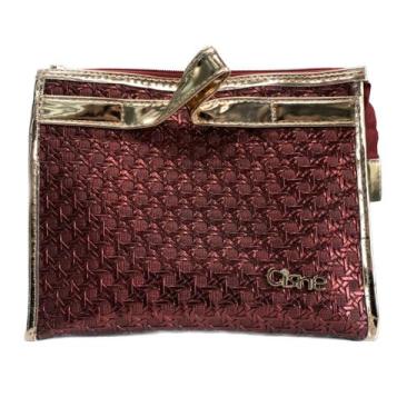 Imagem de Bolsa Baú Feminina de Mão Ruby's, Vinho