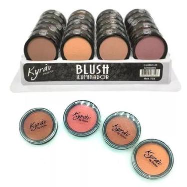 Imagem de Display 24 Blush Iluminador Facial Kyrav