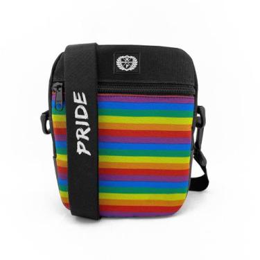 Imagem de Shoulder Bag Mini Bolsa Lateral LGBT PRIDE - MP Moda Masculina, Único,