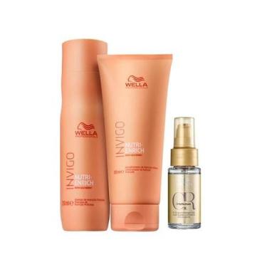 Imagem de Wella Professionals Invigo Nutri-Enrich Shampoo 250ml+Condicionador 20