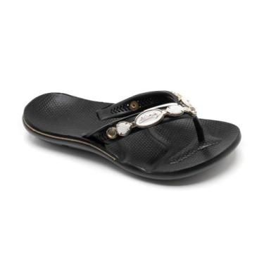 Imagem de Sandália feminina ortopédica chinelo macio esporão praia dia a dia pas