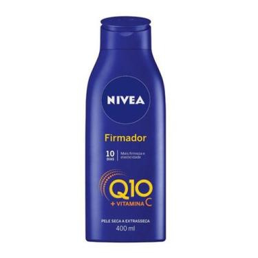 Imagem de Nivea Hidratante Firmador Q10 Vitamina C Pele Seca 400ml, Branco, sem 