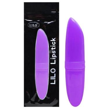 Imagem de Mini Vibrador Formato Batom Lilo Lipstick Vipmix, ROXO
