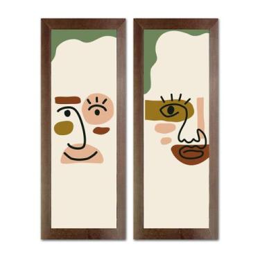 Imagem de Kit 2 Quadros Decorativo para cozinha Sala Quarto Área Gourmet restaur
