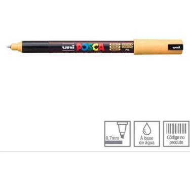 Imagem de PC-1MR  Posca Damasco Extra Fina 0.7 mm - UNI