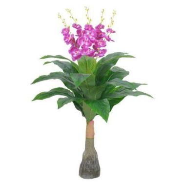 Imagem de Planta Árvore Artificial Orquídea Rosa Beauty 98cm - FLORESCER DECOR