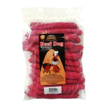 Imagem de Petisco em Couro para Cães - Linguiça Calabresa - 1kg - Reforsso