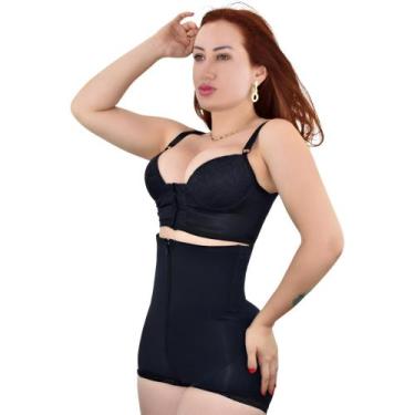 Imagem de Cinta Modeladora Cintura Alta Comprime Barriga Colombiana - Fanáticos 