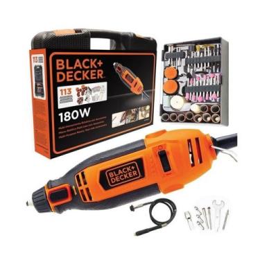 Imagem de Microretifica Black & Decker com Controle de Toque, 180W, 220V