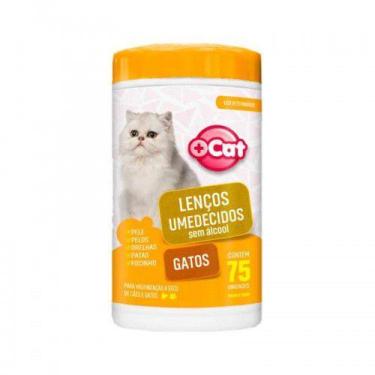 Imagem de Lenço Umedecido Mais Cat Gatos c/ 75 - Mais Dog