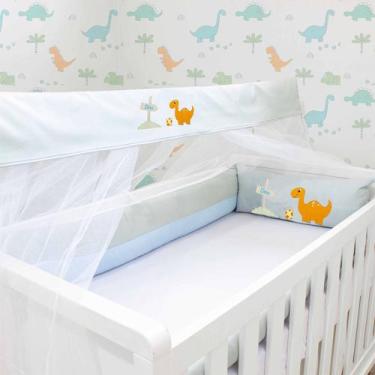 Imagem de Kit de Berço Coleção Light - 06 Peças - Bebê & Enxoval, Dino