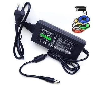 Imagem de Fonte De Alimentação 12v 5a Bivolt Cameras De Segurança 59004 - Jiaxi