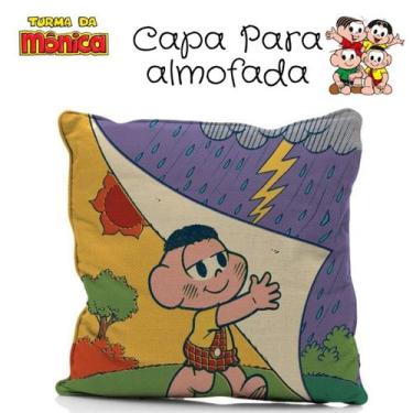 Imagem de Capa Almofada Poliéster Casção Turma Da Mônica 40299 - Btc Decor