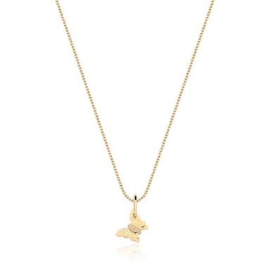 Imagem de Pingente Borboleta Delicado Pequeno Em Ouro 18k P78 - MAEHLER JOIAS, D