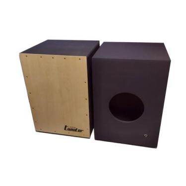 Imagem de Cajon Twister Eletroacústico, LOGO