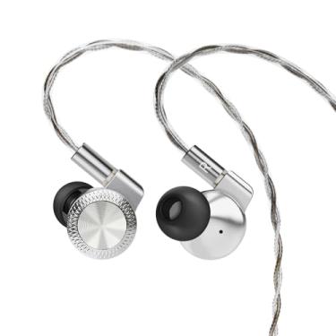 Imagem de ARTTI Monitor intra-auricular T10 Pro, circuito magnético duplo de 14,2 mm, planejador, motorista, fones de ouvido HiFi IEM, fone de ouvido para jogos com fio com caixa totalmente metálica, cabo OFC