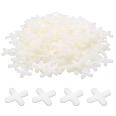 Imagem de HARFINGTON 1000 peças espaçadores de azulejo 5 mm plástico rígido cruz azulejos nivelador espaçador instalação clipes de espaçamento de cerâmica para chão de parede