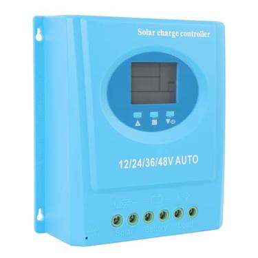 Imagem de Controlador de Carga Solar MPPT, Regulador Inteligente de Painel Solar 12V 24V 36V 48V para Baterias de Gel Seladas LiFePo4, Regulador de Carregador Solar Ajustável de Parâmetro