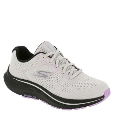 Imagem de Skechers Go Run Consistent 2.0 Mile Tênis feminino, Cinza claro/preto, 34