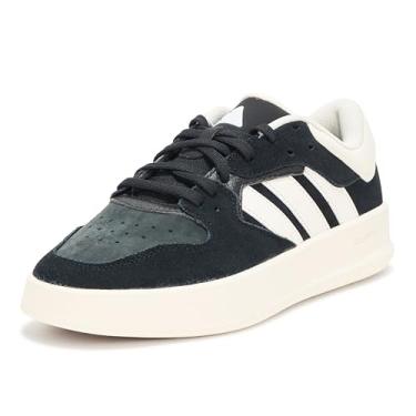 Imagem de adidas Tênis feminino Court Lifestyle, Preto/Branco/Carbono, 8.5