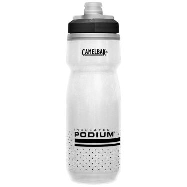 Imagem de Garrafa Camelbak Podium Chill 620ml Branco E Preto Bicicleta
