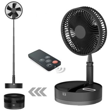 Imagem de UNITEDTIME Ventilador de Mesa com 2 Alturas, 4 Velocidades, 110V, Preto