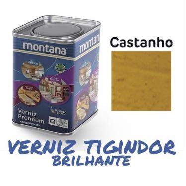 Imagem de Verniz Proteção para Madeira Brilhante Montana Tingidor 18 litros, Cas