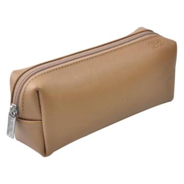 Imagem de Estojo / Necessaire PALERMO em Couro Galvani, Argila