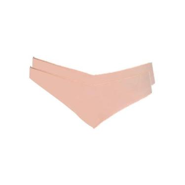 Imagem de Kit com 2 Calcinhas Fio Dental Hope 37850, Bege, G