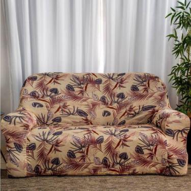 Imagem de Kit Capa De Sofá Elastex Premium 2+3 Lugares Boho - Charme do Detalhe,