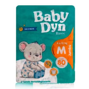 Imagem de Fralda Descartável Infantil Diurna Noturna Baby Dyn 1 Pacote Tamanho M