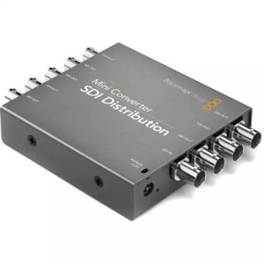Imagem de Mini Conversor Blackmagic Design Sdi para Distribuicao 4K, cinza