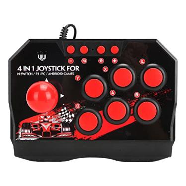 Imagem de QANYEGN Street Fight Stick, Joystick de Street Fight Stick, Joystick de rua com fio, acessório de jogo de rua para PC, PS3