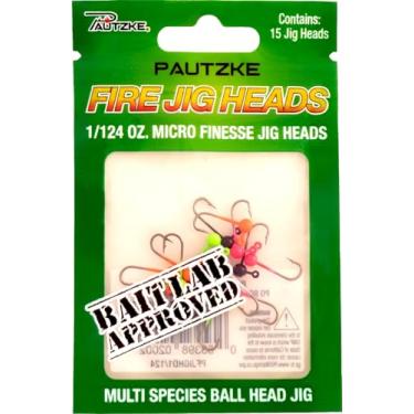 Imagem de Fire Jig Heads, multicoloridas, micro apresentação, para peixinhos de fogo, insetos de fogo, isca de fogo à deriva, bolas de fogo, ovos de salmão, isca de truta, disponível em 1/3,515.3 g, 1/907.2 g