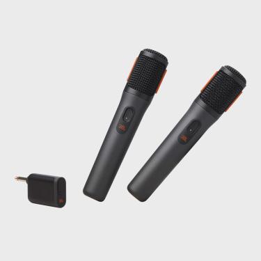 Imagem de Microfone sem Fio jbl Bateria com Duração de Até 20 horas, Conexão Simples, Receptor uhf de Canal Duplo