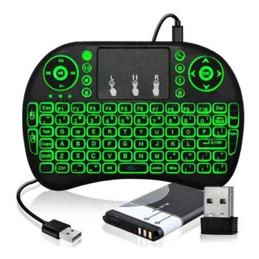 Imagem de Mini Teclado Usb Wireless Touchpad Sem Fio Android Tv Smart